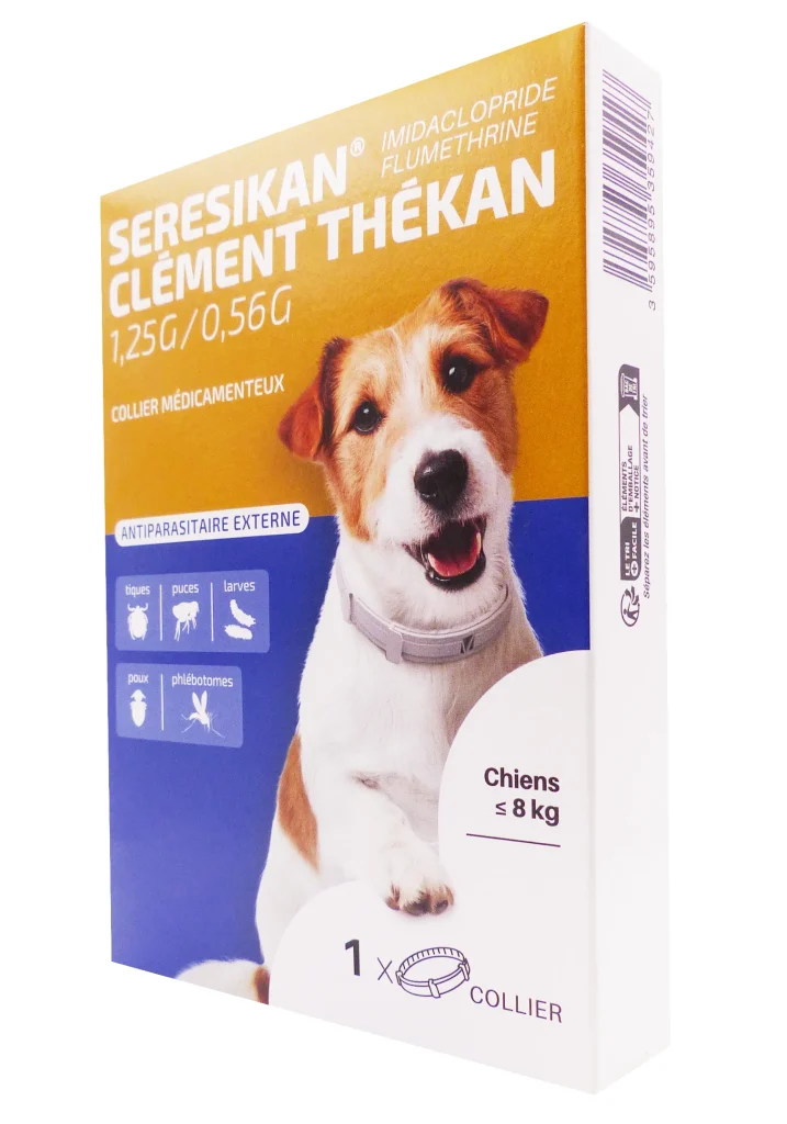CLEMENT THEKAN SERESIKAN 1 COLLIER CHIENS INFERIEUR A 8 KG 2 seresikan collier chiens inf 8 kg