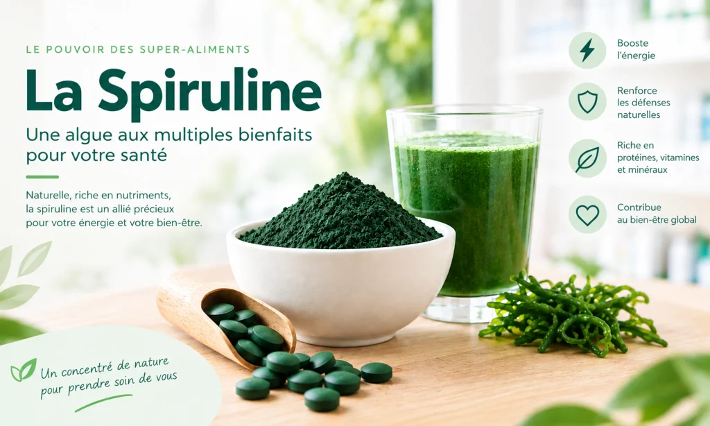 Spiruline : le superaliment naturel à découvrir ou redécouvrir pour la rentrée 2 Image article spiruline