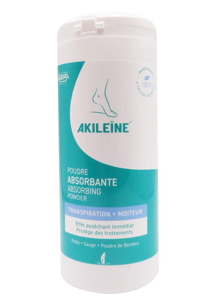 AKILEINE POUDRE ABSORBANTE 75G 2 akileine pieds