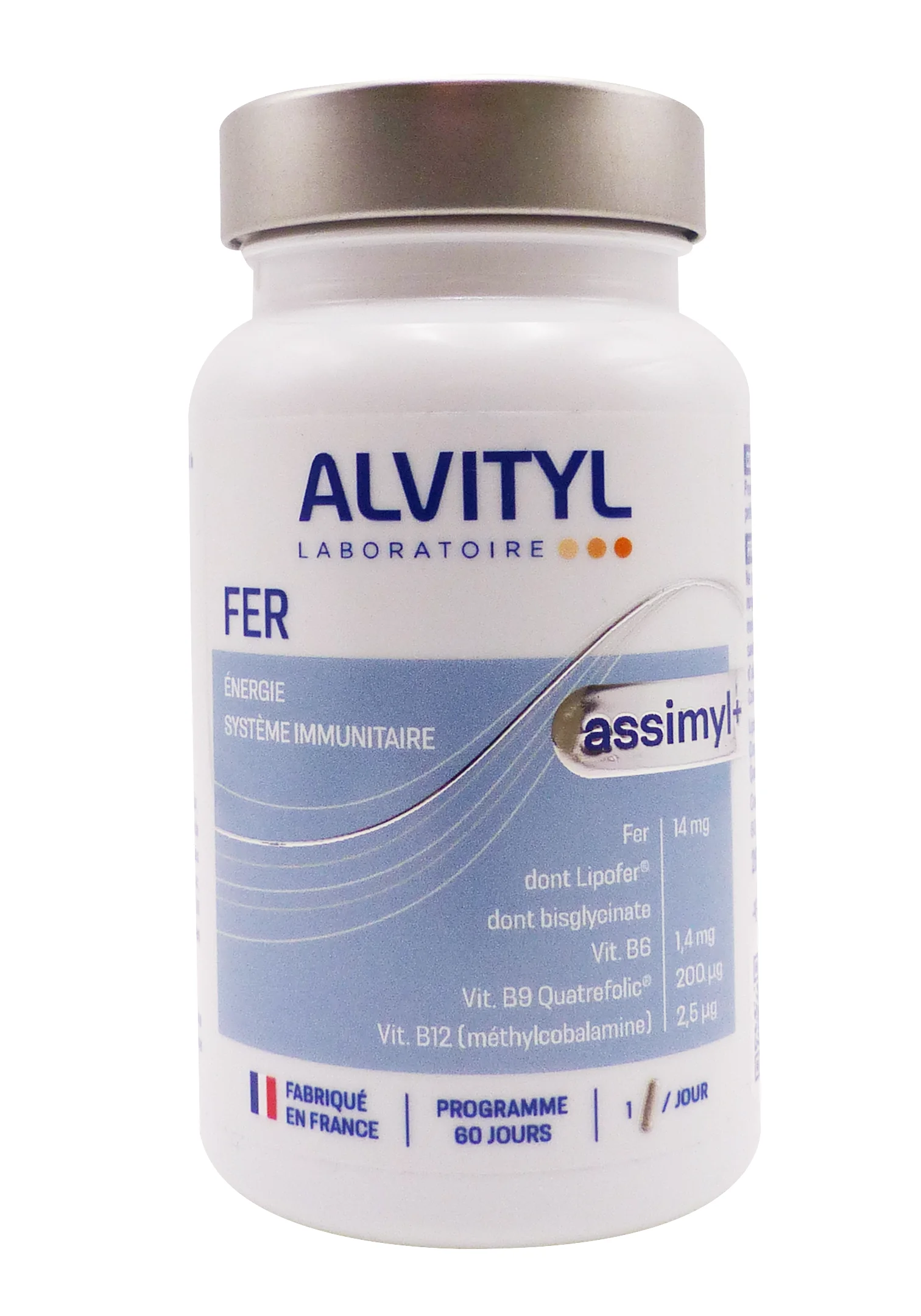 ALVITYL ASSIMYL FER 60 GELULES 1 alvityl fer
