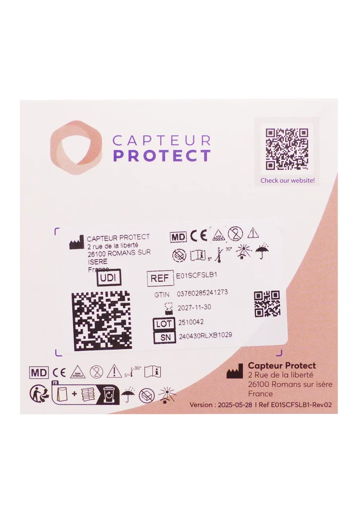 CAPTEUR PROTECT COVER FREESTYLE 1, 2, 2 PLUS SIMPLE BLEU 4 PATCHS 3 capteur protect