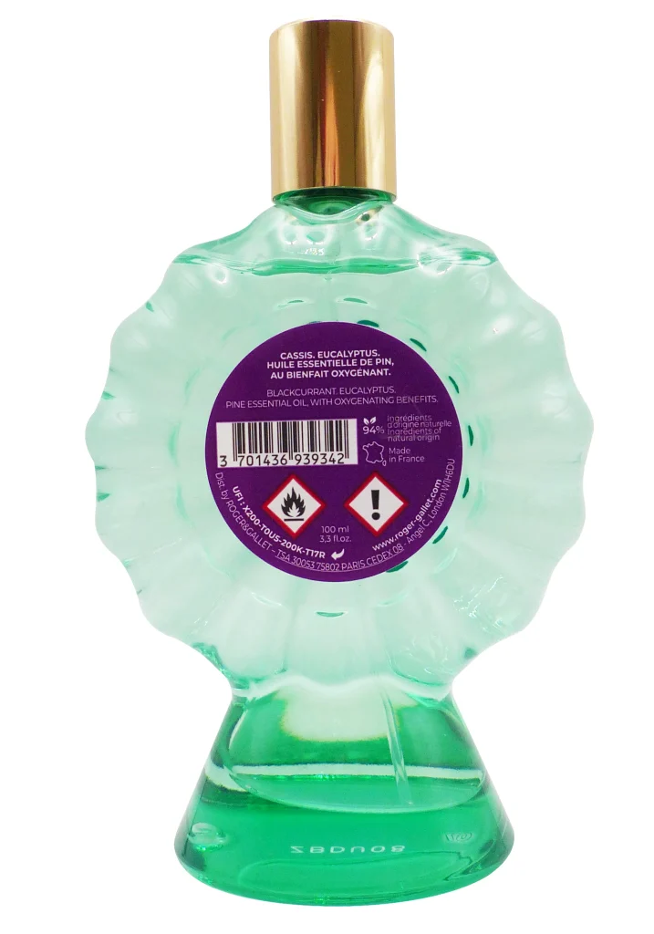 ROGER & GALLET PARFUM D'INTERIEUR SOUFFLE UN COUP 100ML 3 cassis eucalyptus