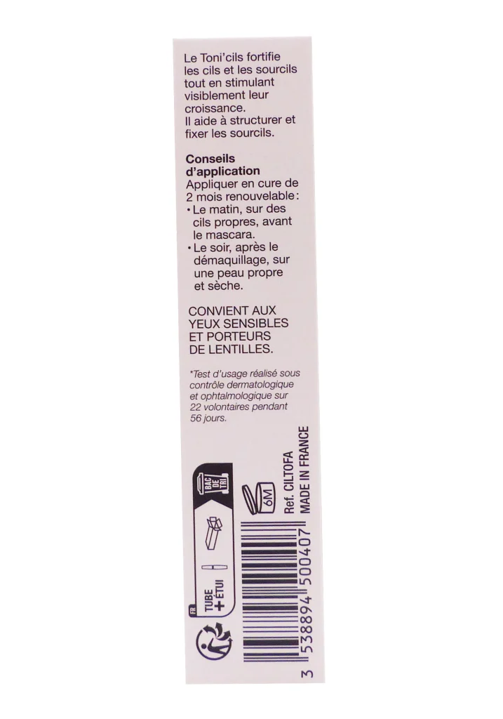 VITRY TONI'CILS SERUM CILS ET SOURCILS 5.5ML 5 dos cils