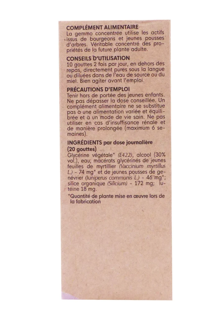 HERBALGEM OPTIGEM VUE 30ML 4 dos complement alimentaire pack