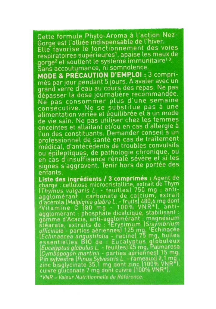 PURESSENTIEL ACTI PURE 15 COMPRIMES 5 dos produit 3