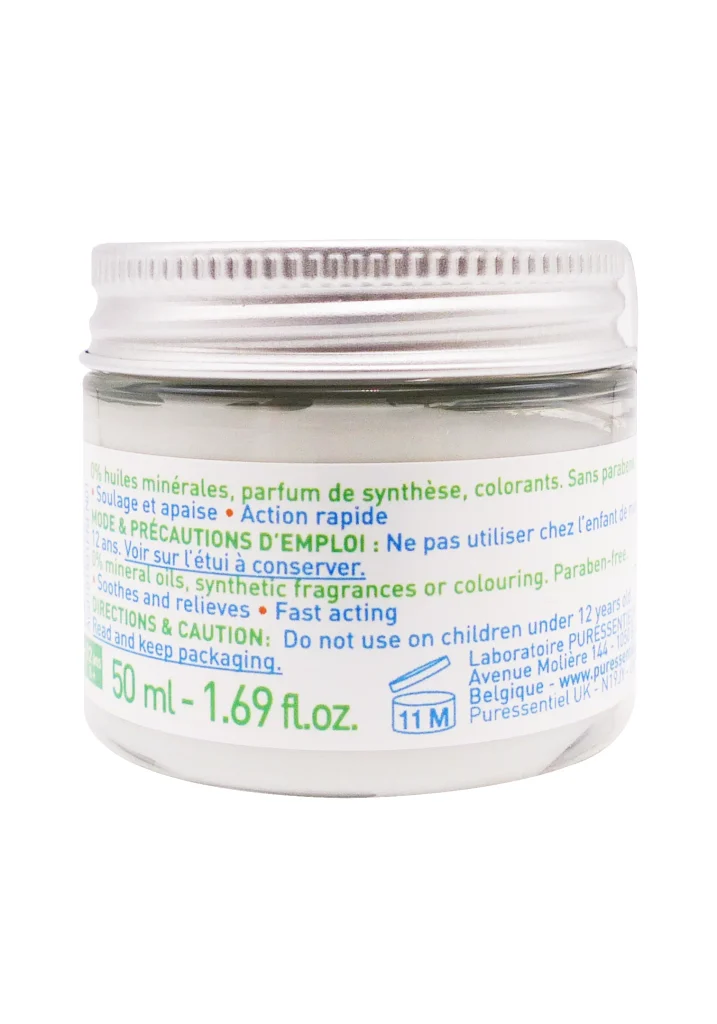 PURESSENTIEL BAUME PECTORAL FORT RESP OK 50ML 4 dos produit baume respiratoir