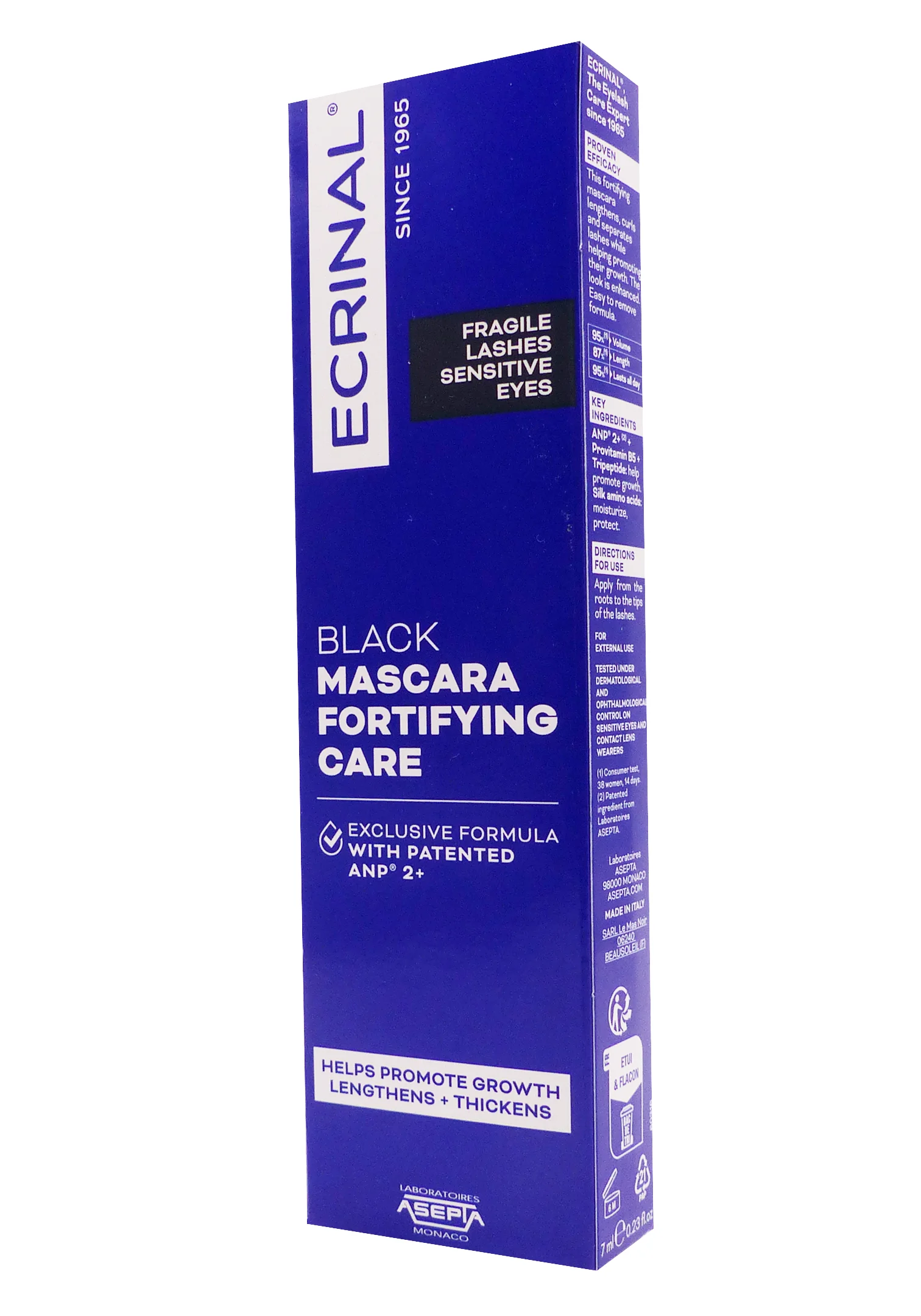 ECRINAL MASCARA FORTIFIANT NOIR 7ML 1 ecrinal mascara noir