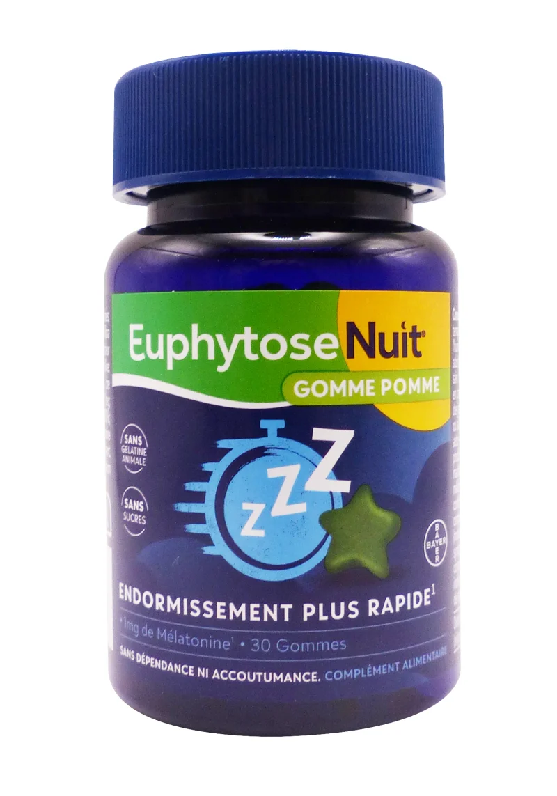 euphytose nuit gomme pomme