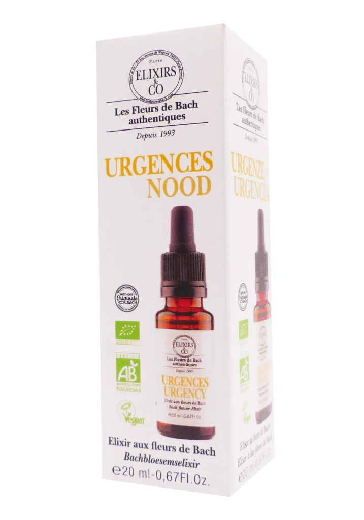 ELIXIRS & CO URGENCES 20 ML 2 fleur de bach urgences 20 ml