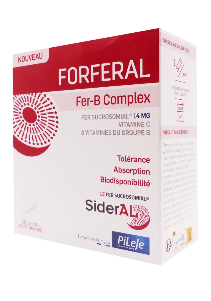 PILEJE FORFERAL B-COMPLEX 30 STICKS 2 forferal fer b complex pileje 30 sticks