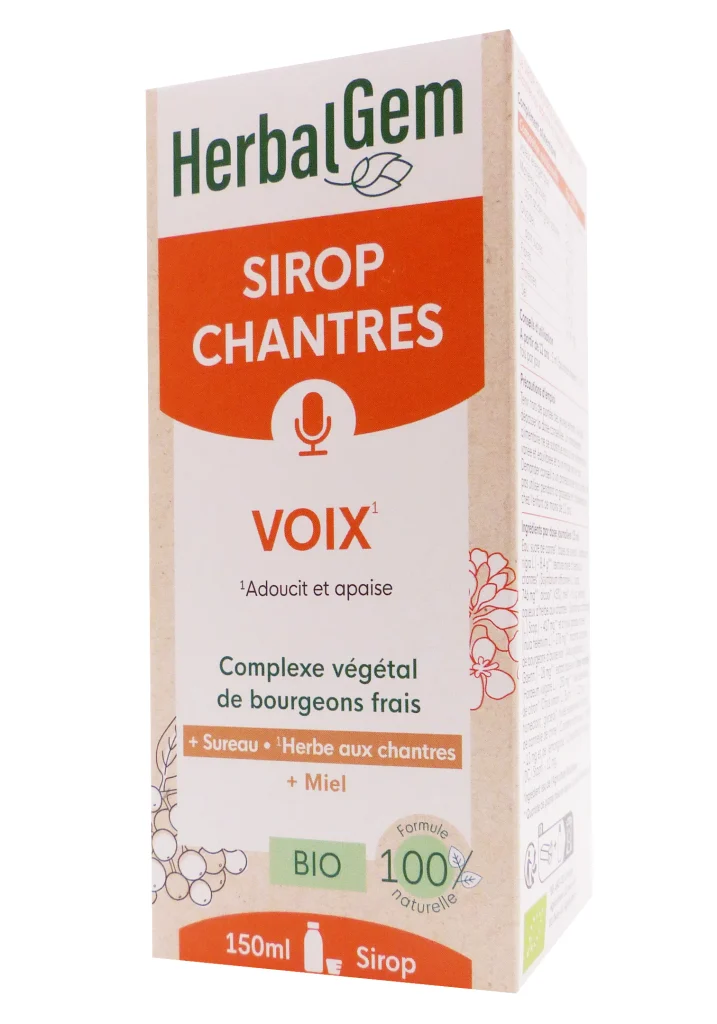 HERBALGEM SIROP CHANTRES VOIX 150ML 2 herbalgem sirop chantres voix 150 ml