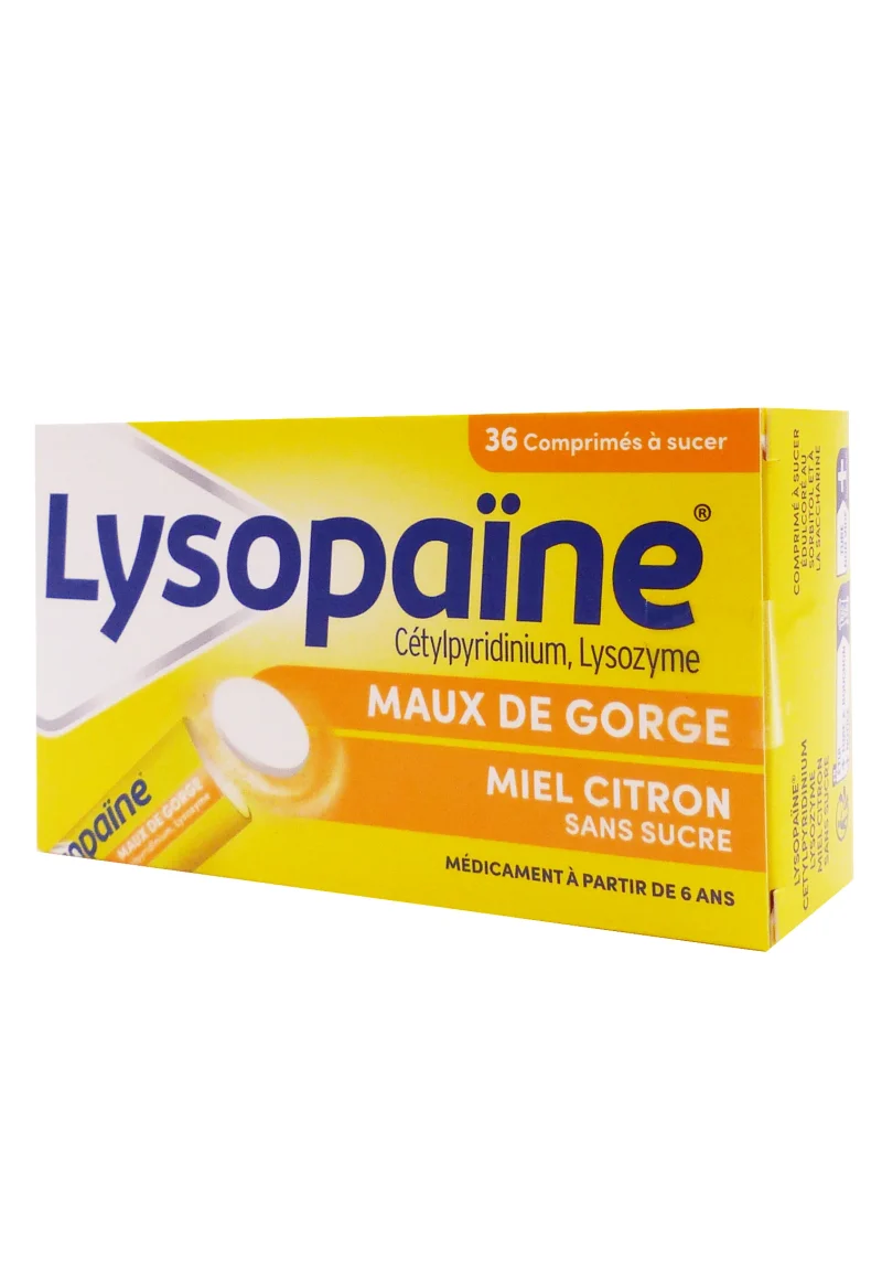 lysopaine miel citron