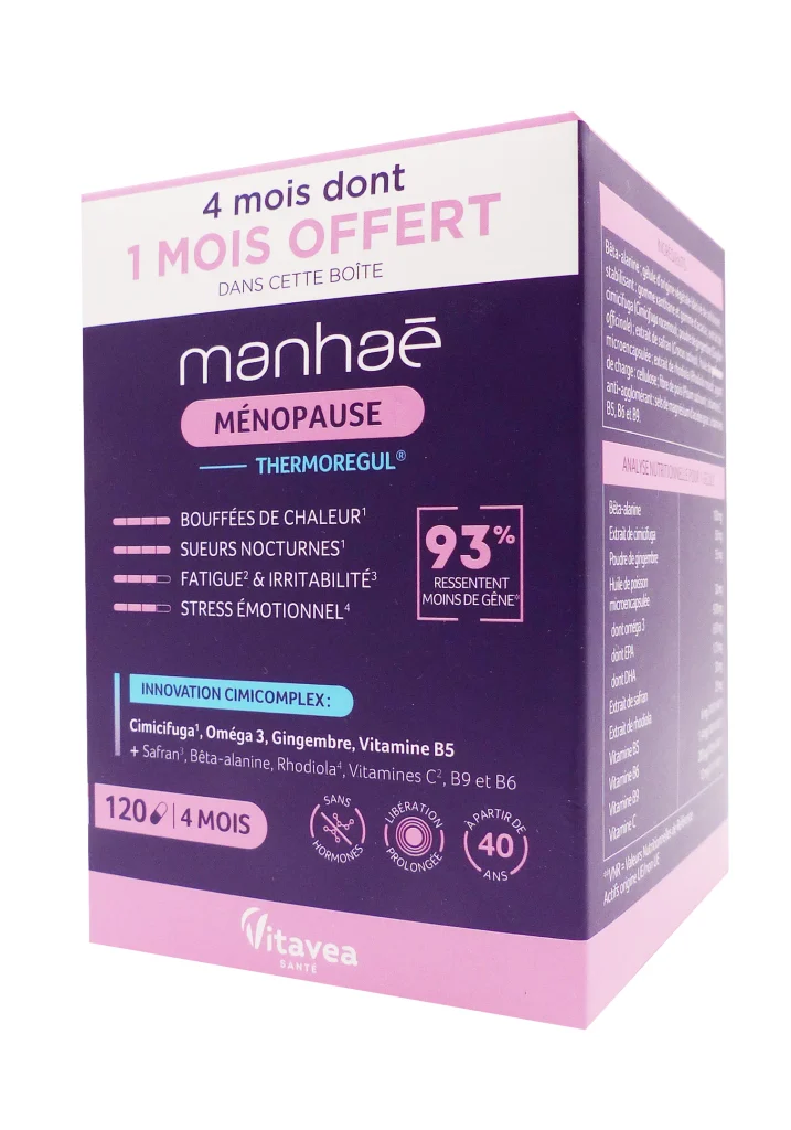 MANHAE MENOPAUSE THERMOREGUL 120 GELULES 2 manhae menopause 120 gelules