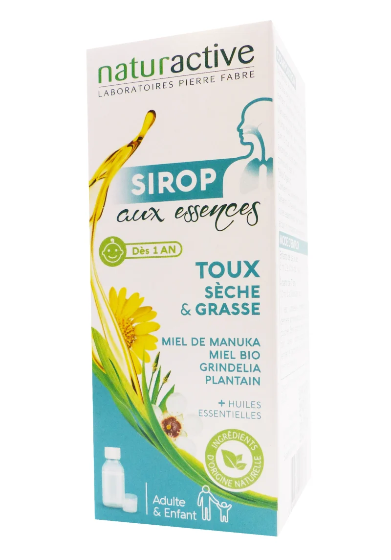 naturactive sirop toux sèche & grasse