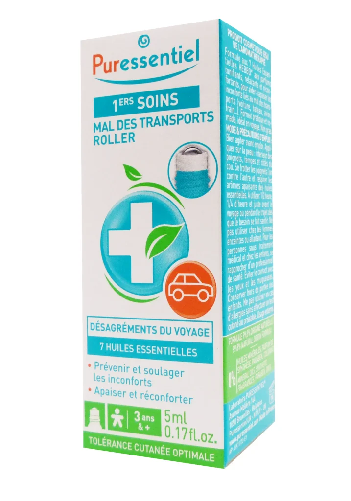 PURESSENTIEL 1ERS SOINS MAL DES TRANSPORTS ROLLER 5 ML 2 puressentiel 1ers soins roll