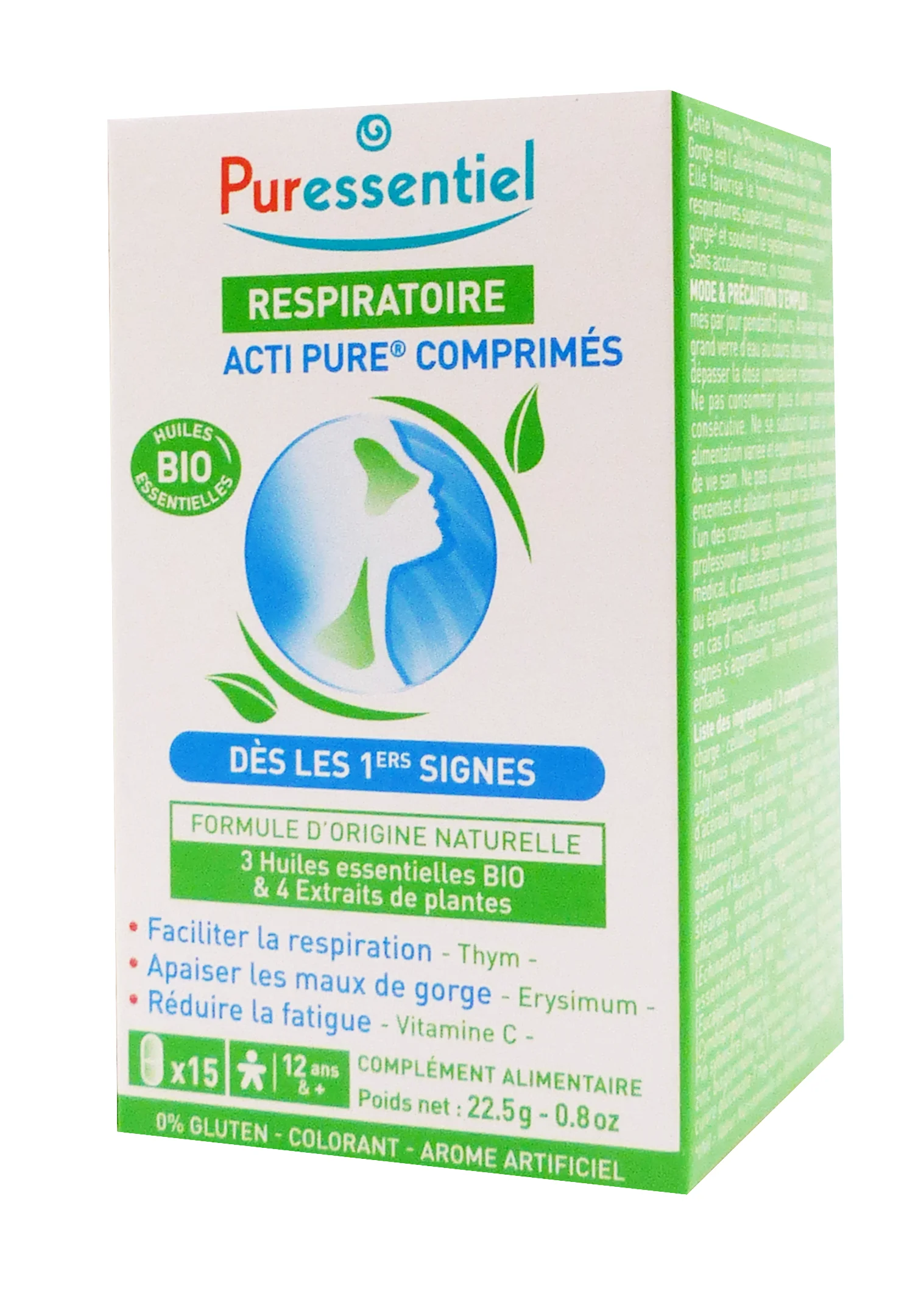 PURESSENTIEL ACTI PURE 15 COMPRIMES 1 puressentiel acti pure