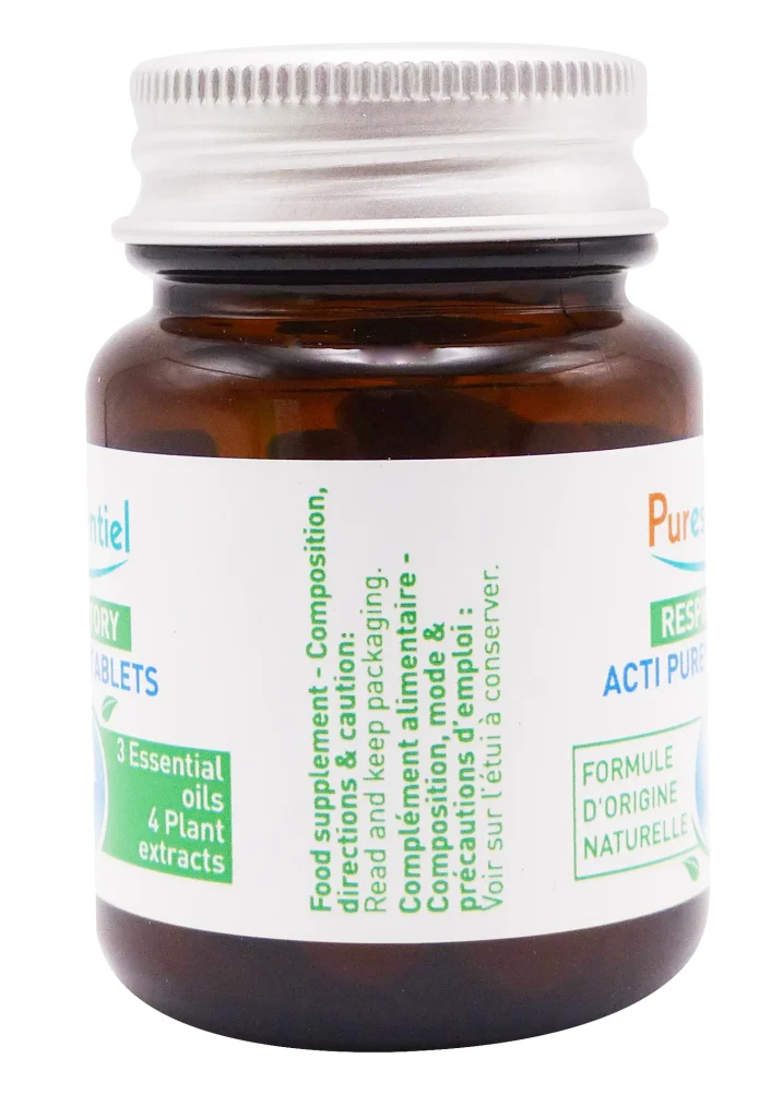 PURESSENTIEL ACTI PURE 15 COMPRIMES 4 puressentiel flacon dos