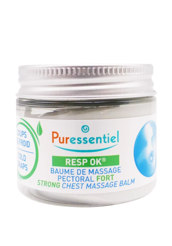 PURESSENTIEL BAUME PECTORAL FORT RESP OK 50ML 3 puressentiel resp ok baume massage