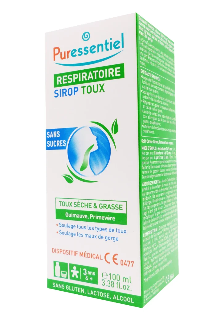 PURESSENTIEL SIROP TOUX SANS SUCRES 100ML 2 puressentiel respiratoire sirop toux 100 ml