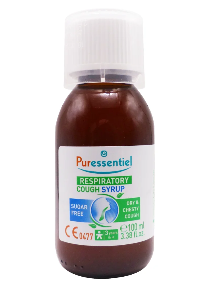 PURESSENTIEL SIROP TOUX SANS SUCRES 100ML 4 puressentiel respiratory cough syrup