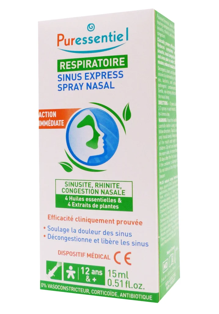 PURESSENTIEL SPRAY NASAL SINUS EXPRESS 15ML 2 puressentiel sinus express