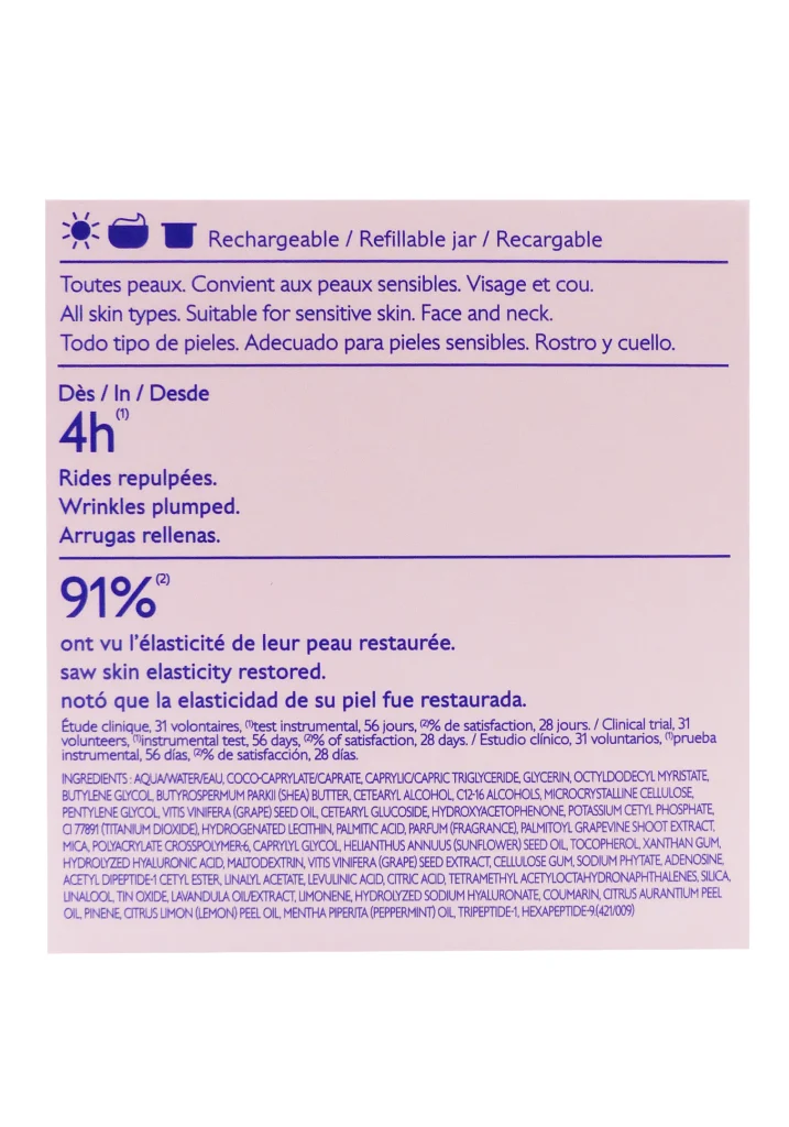 CAUDALIE RESVERATROL-LIFT CR CACHEMI 50ML 5 recharge caudalie dos