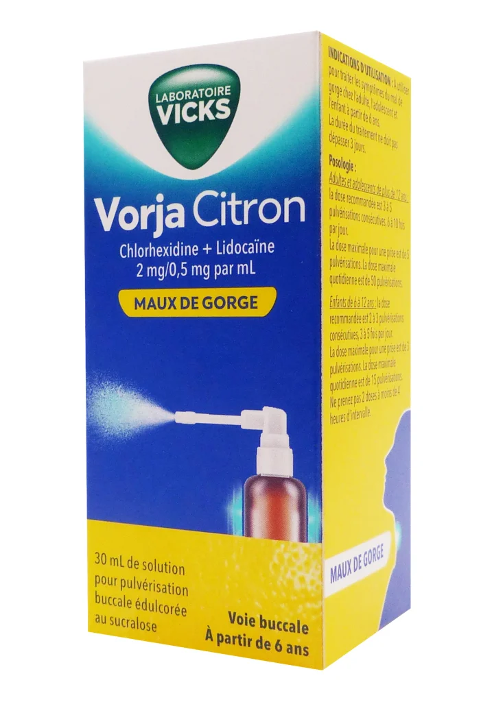 VORJA CITRON 2/0,5MG/ML 30ML 2 vicks vorjacitron spray