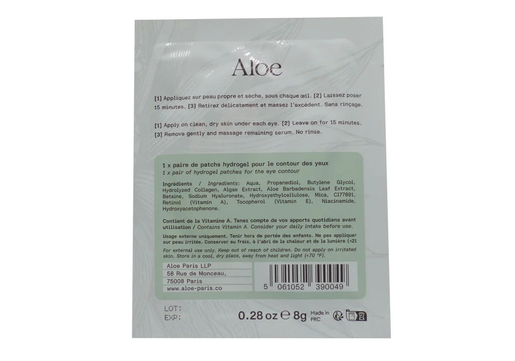 ALOE PARIS HYDRALISE 2 PATCHS ANTI-CERNES 3 aloe 1024x717 1