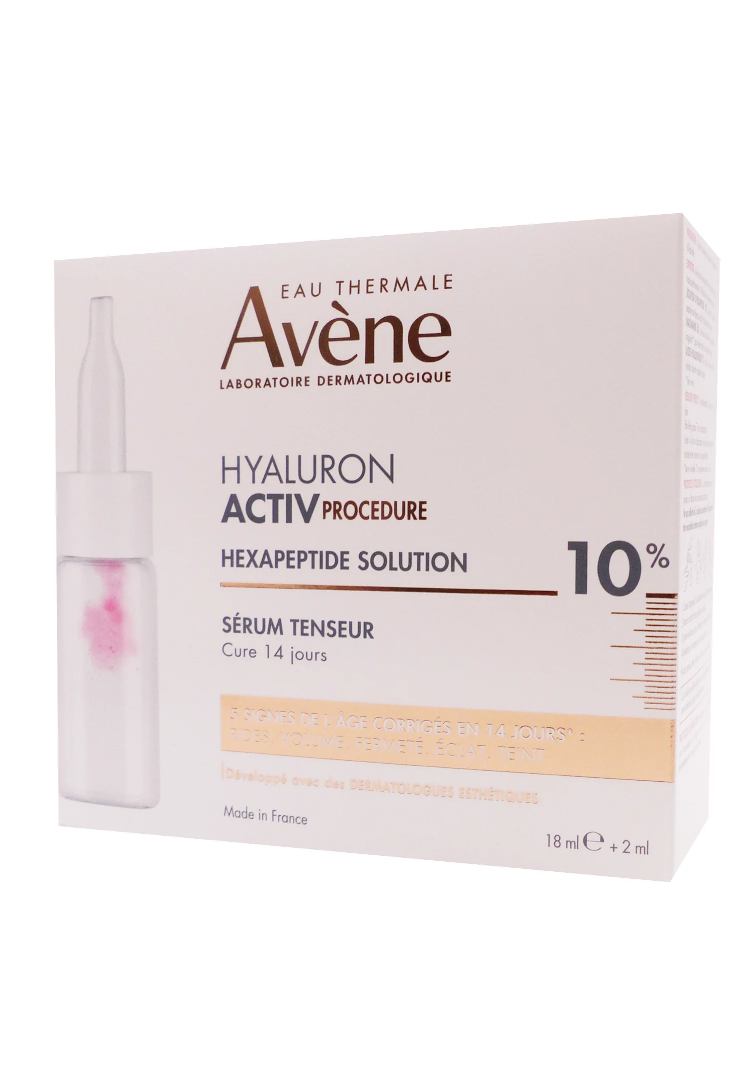AVENE HYALURON HEXAPEPTIDES SERUM 10%, 18+2 ML 1 avene hyaluron activ