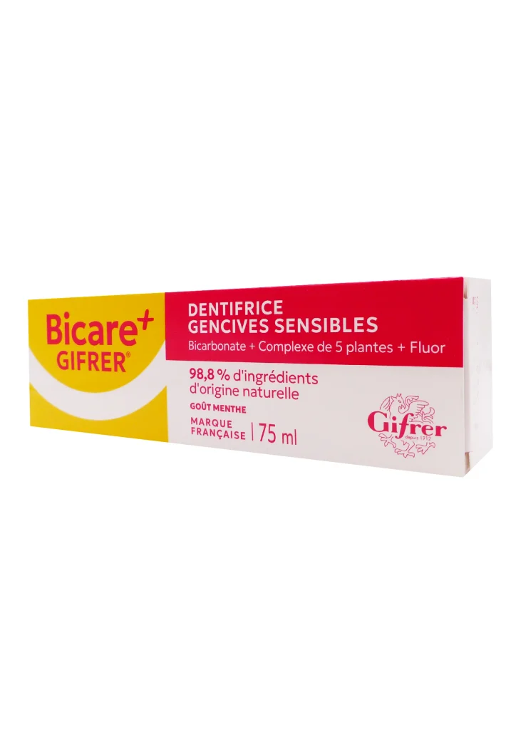 BICARE DENTIFRICE GENCIVES SENSIBLES 75ML 2 bicare gifrer 75 ml