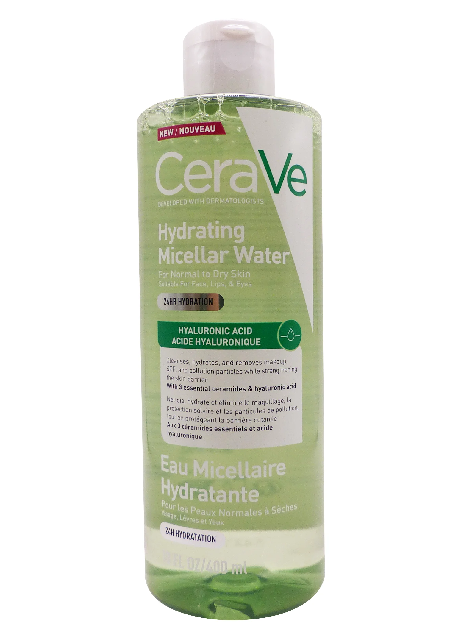 CERAVE EAU MICELLAIRE HYDRATANTE 400ML 1 cerave hydrating eau micellaire