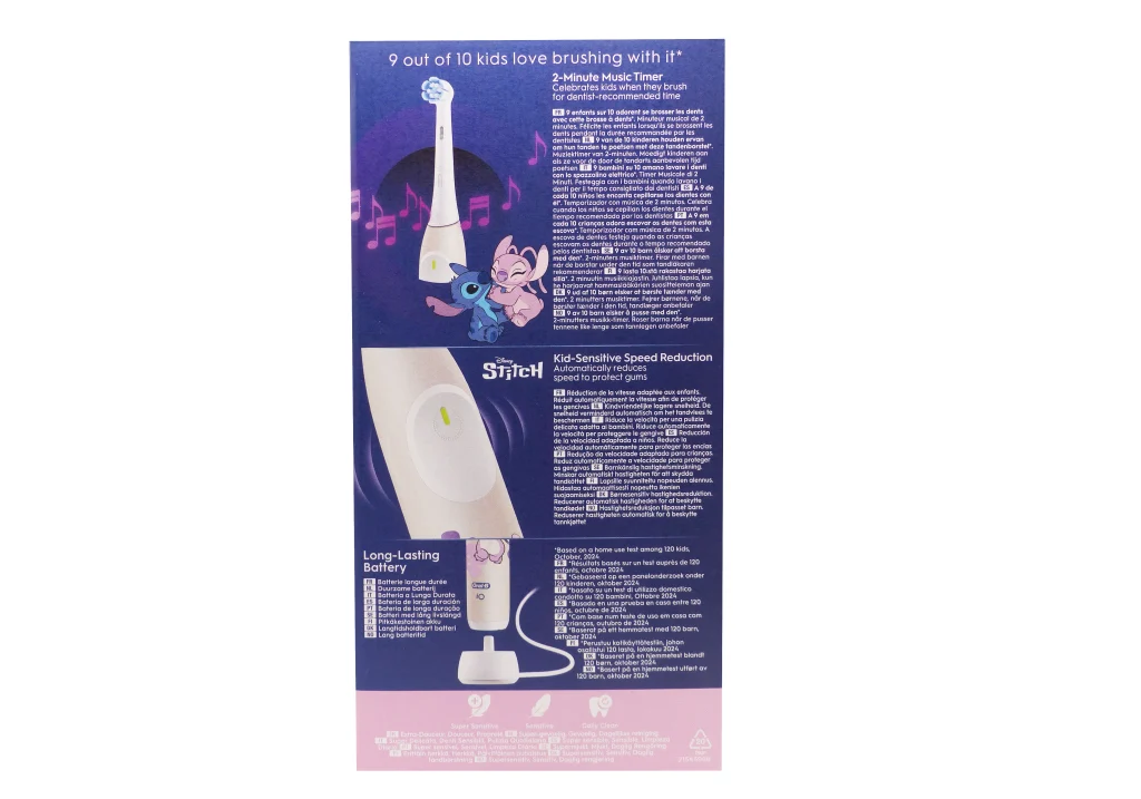 ORAL B BROSSE A DENTS IO KIDS DISNEY STITCH 3 dos brosse electrique