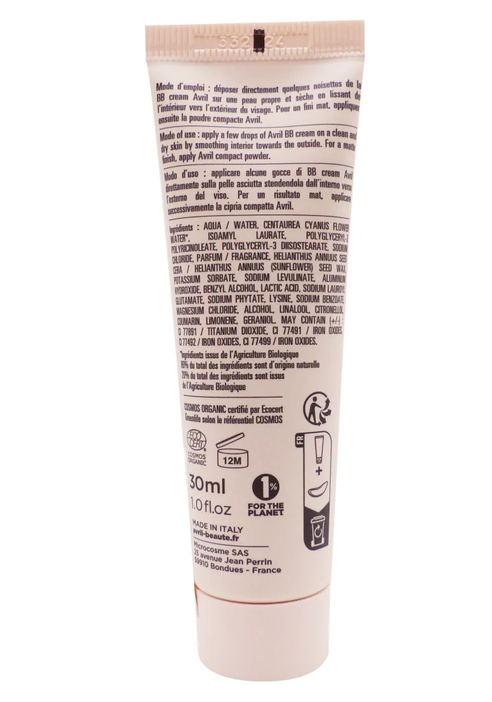 AVRIL BB CREAM MEDIUM 30ML 3 dos creme