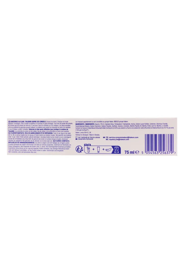 SENSODYNE SENSIBILITE ET GENCIVES 75ML 3 dos dentifrice