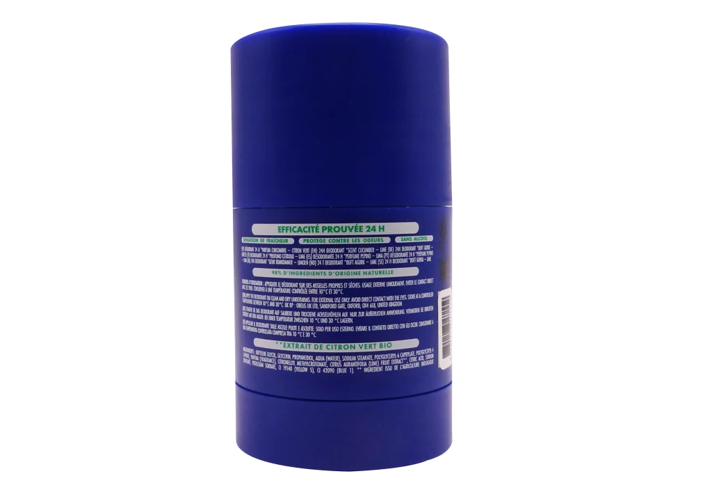 INUWET DEODORANT FRESH DAY CONCOMBRE CITRON VERT INUWET 50 G 3 dos deodorant dos