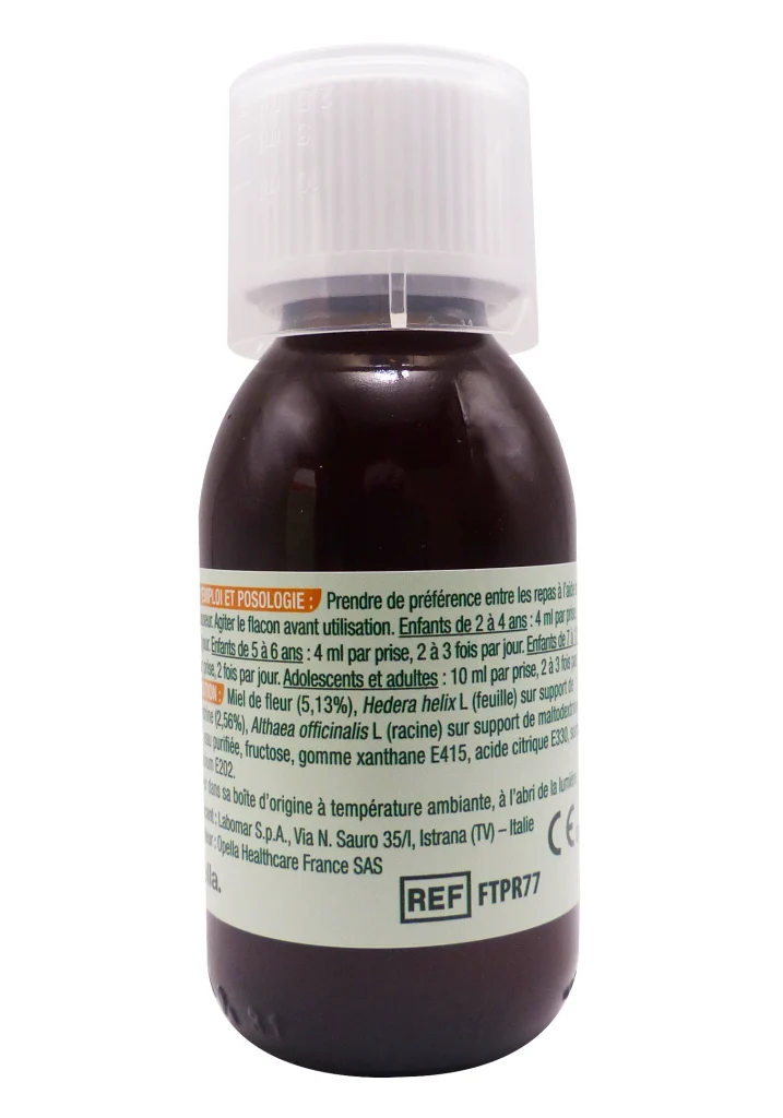 PHYTOXYL SIROP TOUX SECHE ET GRASSE AVEC SUCRE 100ML 5 dos sirop