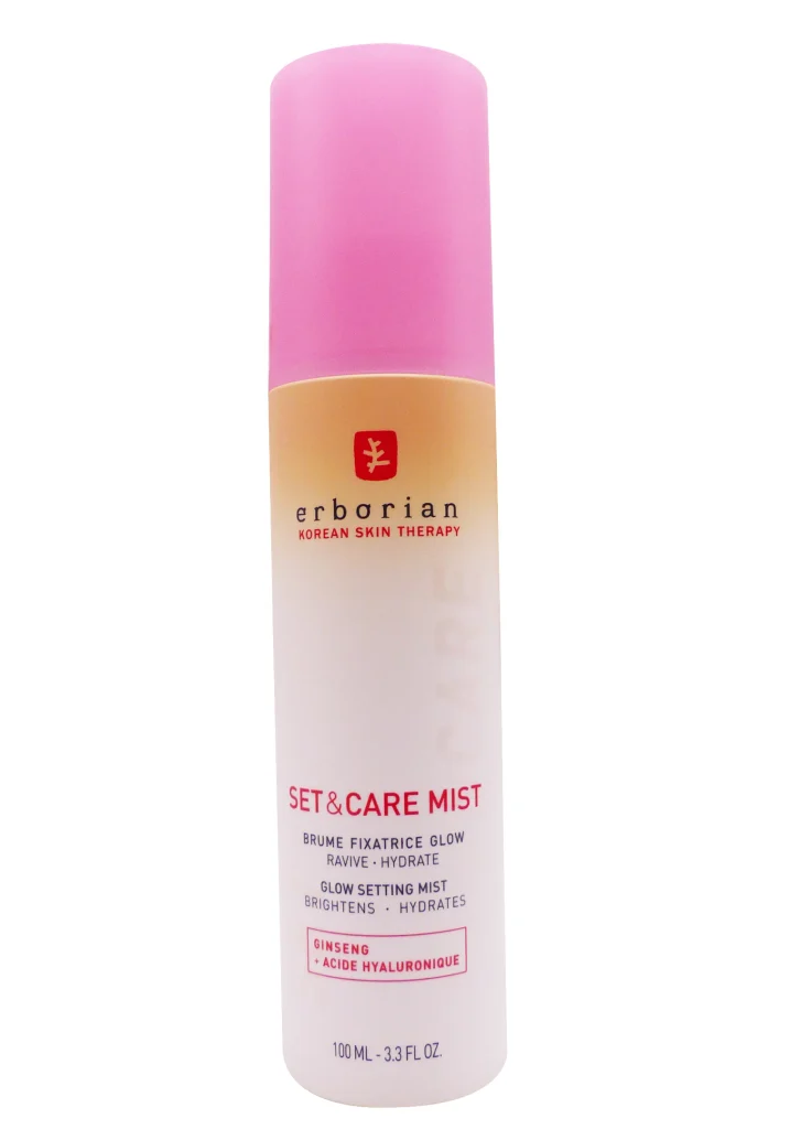 ERBORIAN SET AND CARE MIST BRUME FIXATRICE GLOW 100ML 2 erborian set care mist
