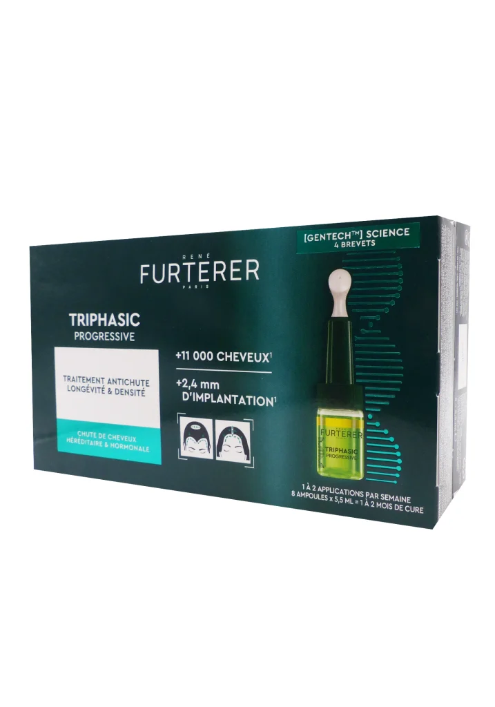 FURTERER TRIPHASIC TRAIT ANTI-CHUTE 8 FLACONS 5,5ML 2 furterer triphasic