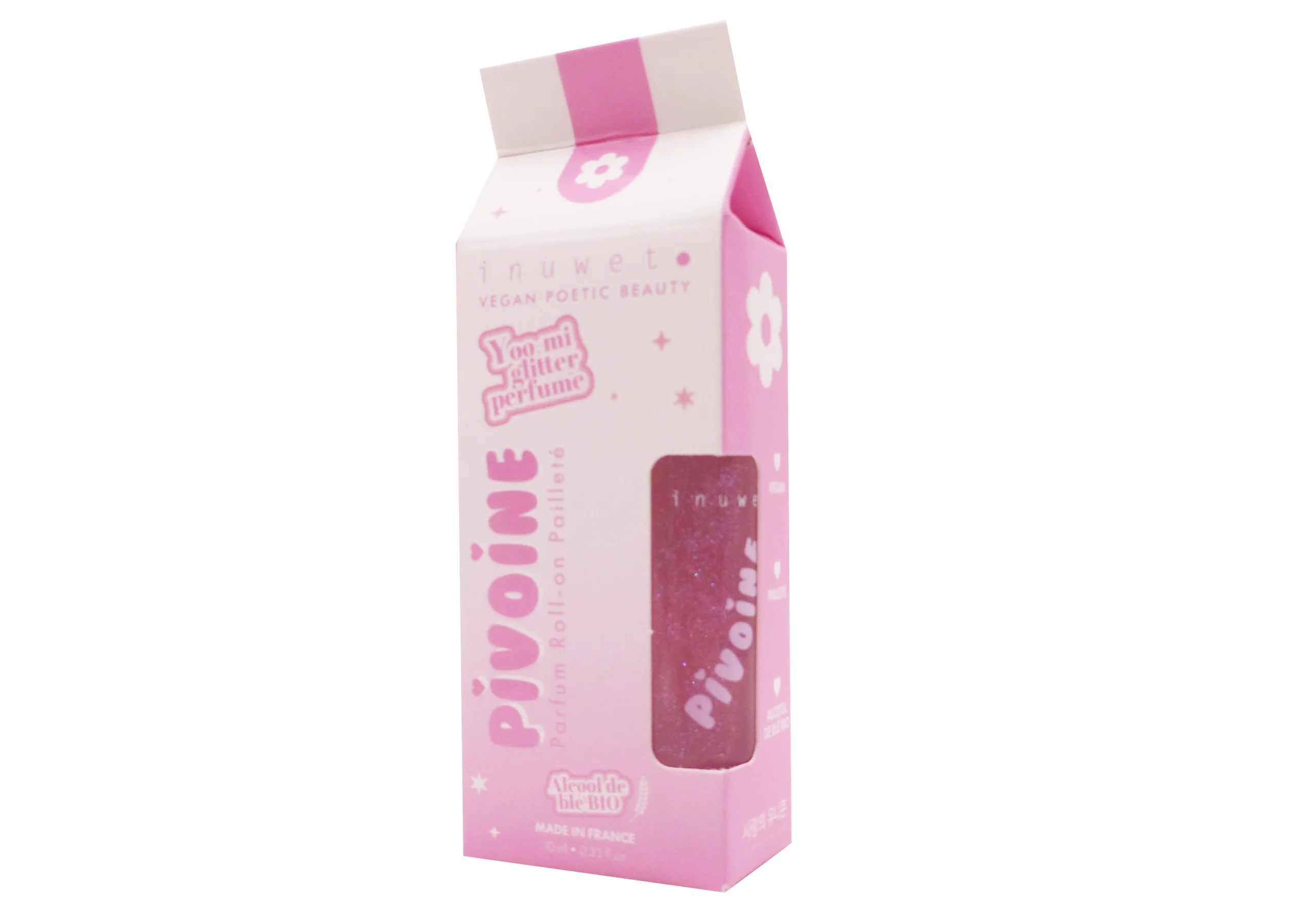 INUWET GLITTER PERFUME PIVOINE 1 inuwet pivoine