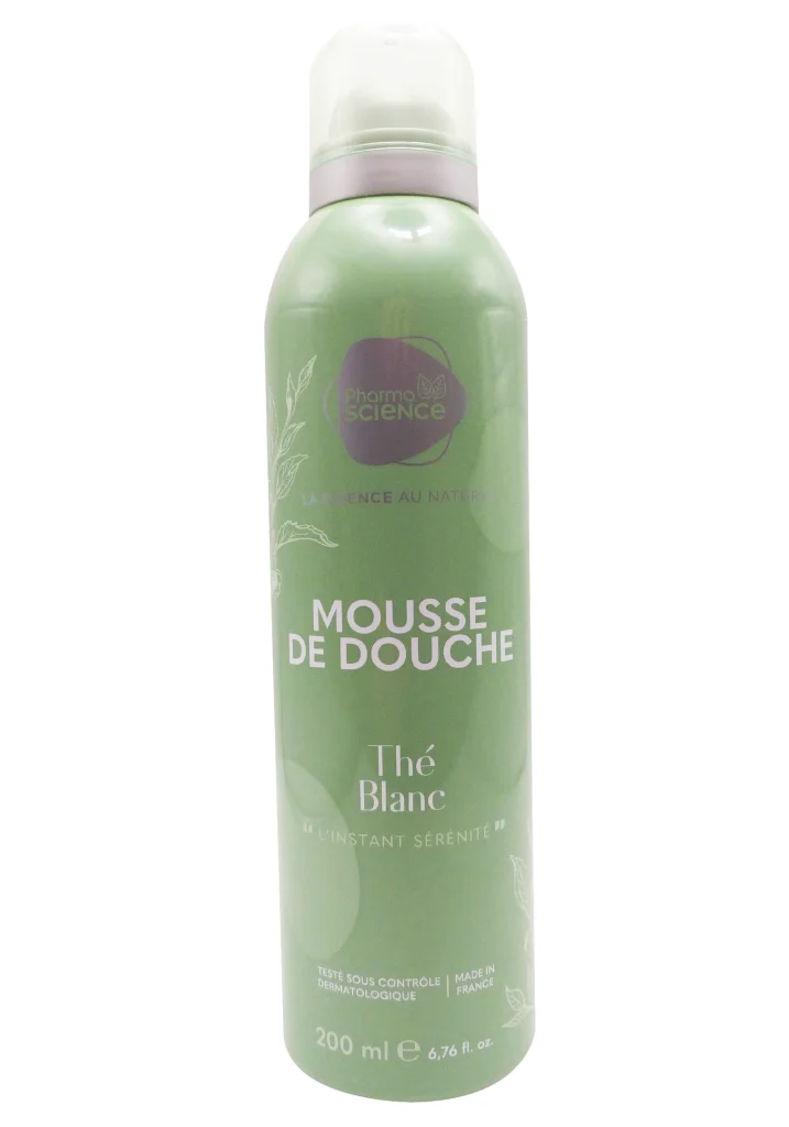 MOUSSE DE DOUCHE THE BLANC 200ML 2 mousse de douche the blanc