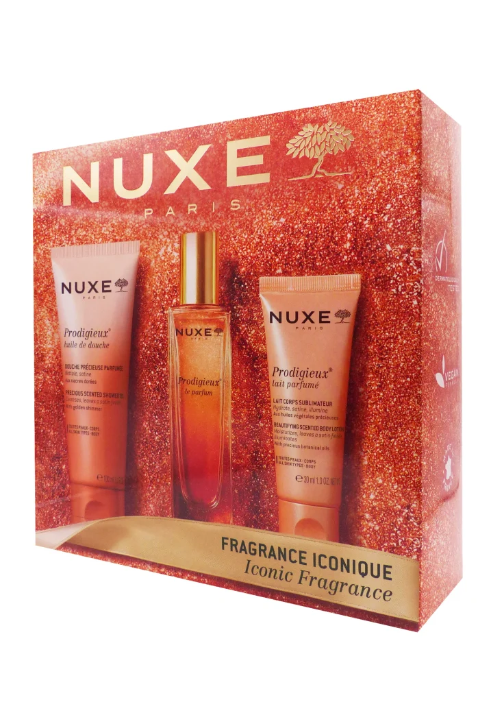 NUXE COFFRET NOEL PARFUM PRODIGIEUX 2 nuxe coffret fragrance iconique