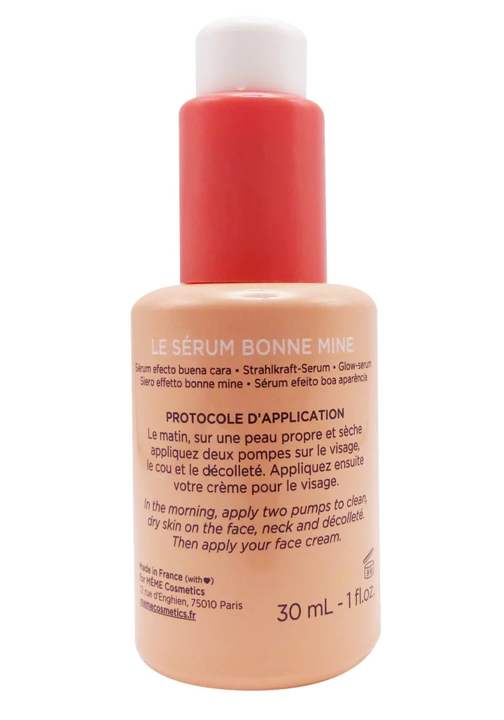 MEME SERUM BONNE MINE 30ML 4 serum bonne mine dos meme