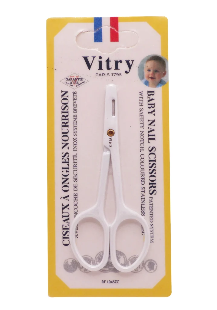 VITRY CISEAUX A ONGLES NOURRISON 2 vitry ciseaux blancs