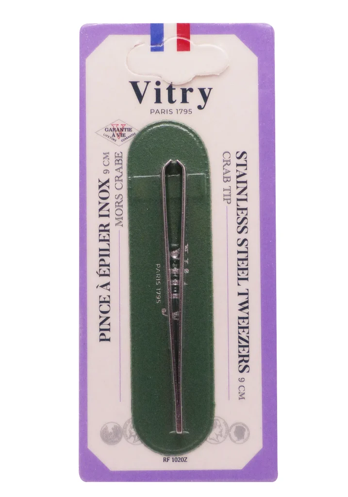VITRY PINCE A EPILER A MORS CRABE 2 vitry pince